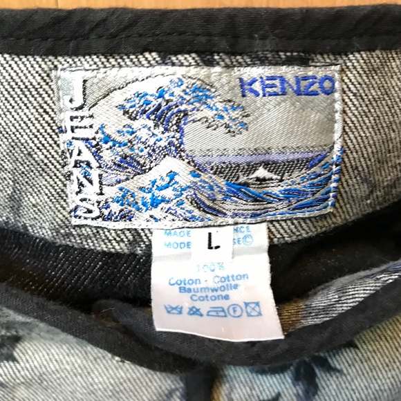 VINTAGE KENZO DENIM JACKET AND SKIRT - Picture 8 of 8